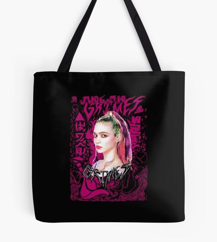 Grimes Visions Tote Bag Official Grimes Merch