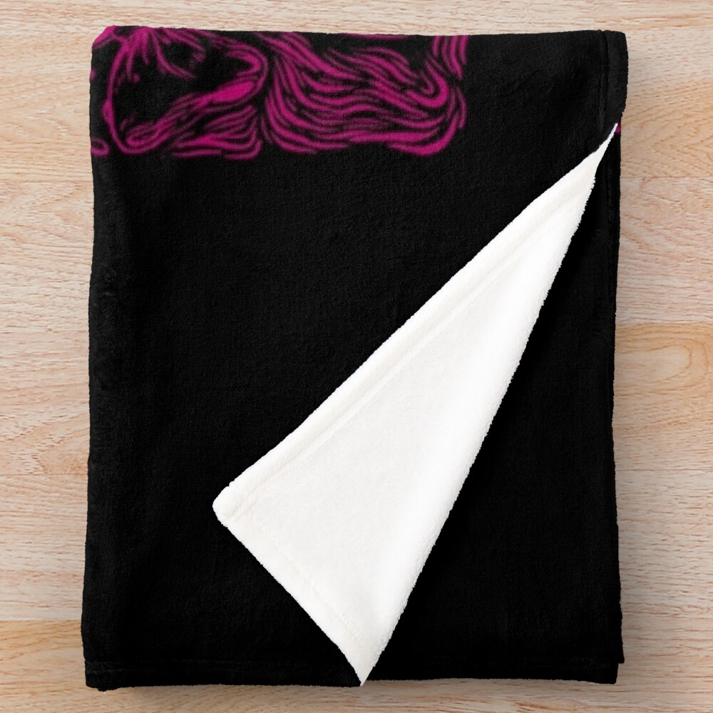 Grimes Visions Throw Blanket Official Grimes Merch
