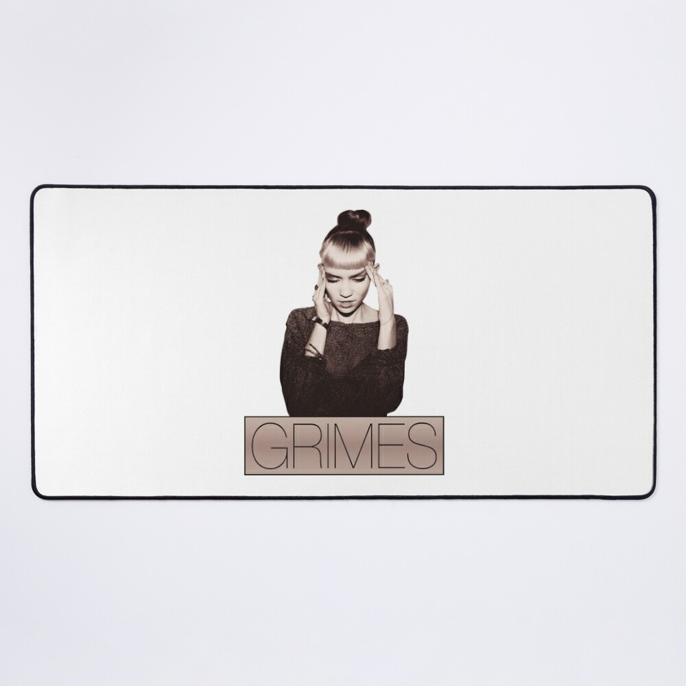 Grimes Fitted Lover Gifts Mouse Pad Official Grimes Merch