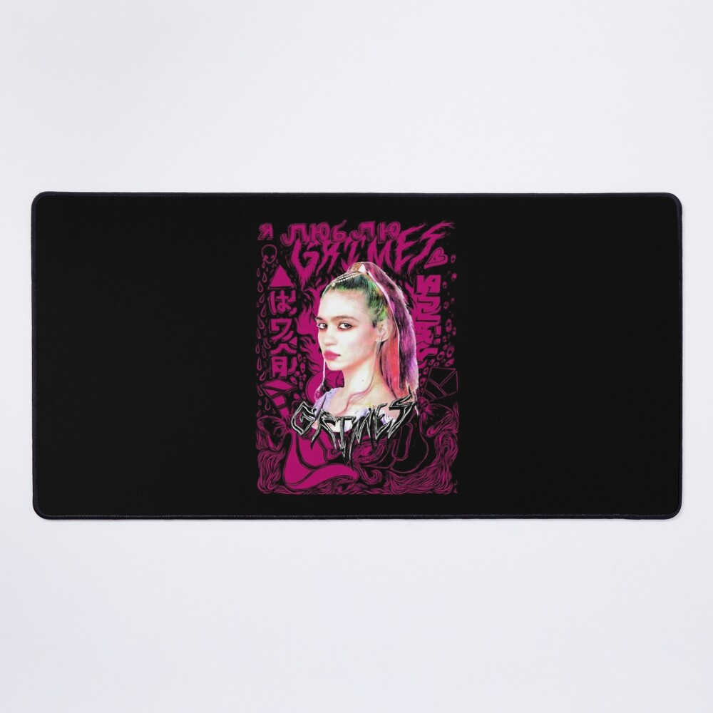 Graphic Grimes My Favorite People Mouse Pad Official Grimes Merch